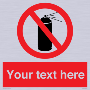 PV7744: Custom prohibition no aerosol