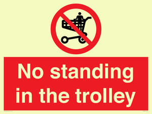 PV7748: No standing in the trolley