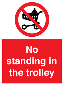 PV7748: No standing in the trolley