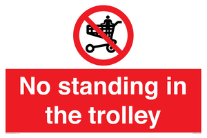 PV7748: No standing in the trolley