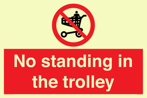 PV7748: No standing in the trolley