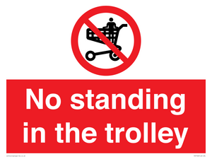 PV7748: No standing in the trolley