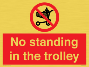 PV7748: No standing in the trolley