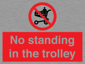 PV7748: No standing in the trolley