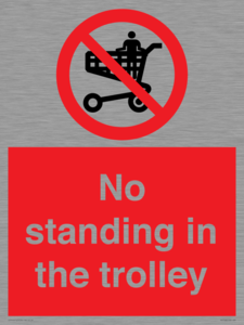 PV7748: No standing in the trolley