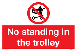 PV7748: No standing in the trolley