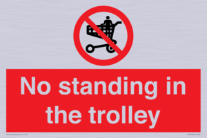 PV7748: No standing in the trolley