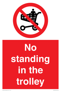 PV7748: No standing in the trolley