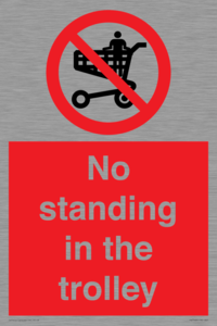 PV7748: No standing in the trolley