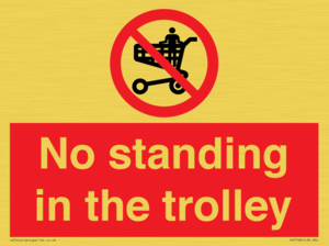 PV7748: No standing in the trolley