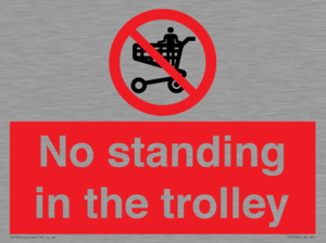 PV7748: No standing in the trolley