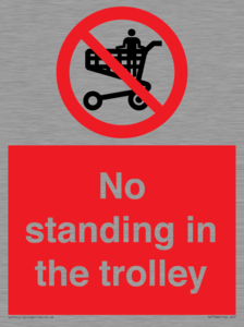 PV7748: No standing in the trolley