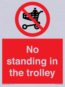 PV7748: No standing in the trolley