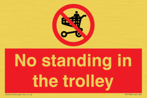 PV7748: No standing in the trolley