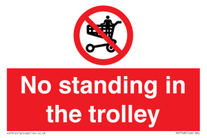 PV7748: No standing in the trolley