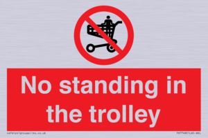 PV7748: No standing in the trolley
