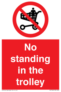 PV7748: No standing in the trolley