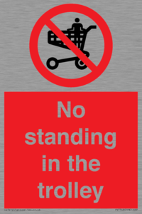 PV7748: No standing in the trolley