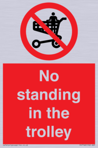 PV7748: No standing in the trolley