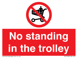 PV7748: No standing in the trolley