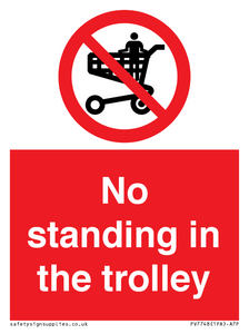 PV7748: No standing in the trolley