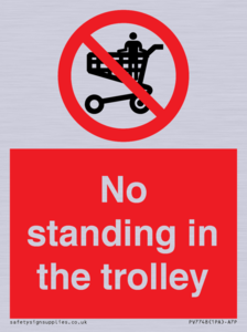 PV7748: No standing in the trolley