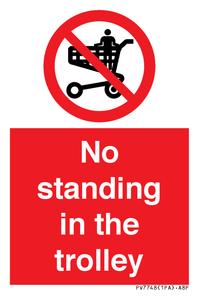 PV7748: No standing in the trolley