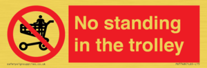 PV7748: No standing in the trolley