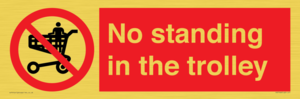 PV7748: No standing in the trolley