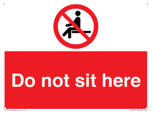 PV7750: Do not sit here