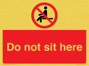 PV7750: Do not sit here