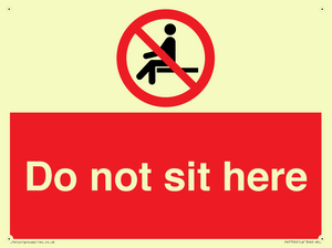 PV7750: Do not sit here