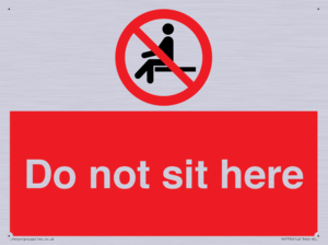 PV7750: Do not sit here