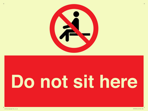 PV7750: Do not sit here