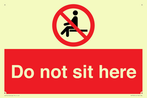 PV7750: Do not sit here