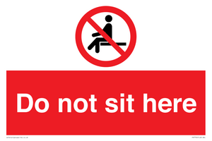 PV7750: Do not sit here