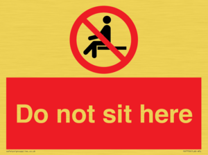 PV7750: Do not sit here