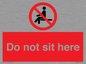 PV7750: Do not sit here