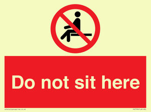 PV7750: Do not sit here