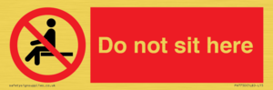 PV7750: Do not sit here