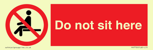 PV7750: Do not sit here