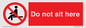 PV7750: Do not sit here