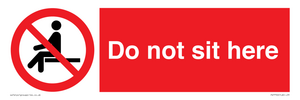 PV7750: Do not sit here