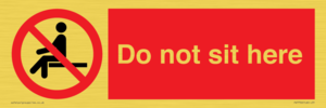 PV7750: Do not sit here