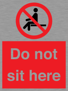 PV7750: Do not sit here