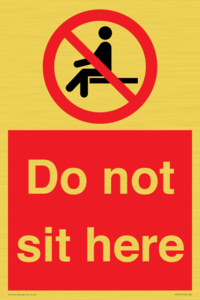 PV7750: Do not sit here