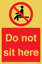 PV7750: Do not sit here