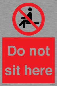 PV7750: Do not sit here