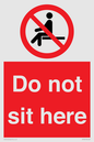 PV7750: Do not sit here