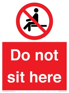 PV7750: Do not sit here